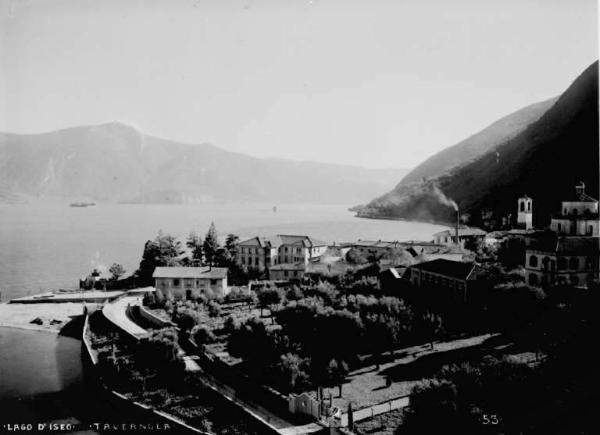 Tavernola Bergamasca - Lago d'Iseo - Veduta