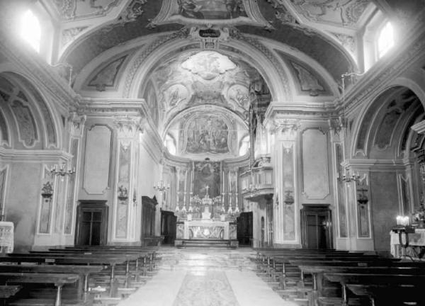 Pian Camuno - Località Vissone - Chiesa parrocchiale di S. Bernardino - Interno