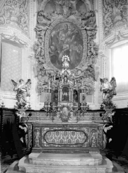 Cerveno - Chiesa parrocchiale di S. Martino di Tours - Interno - Altare maggiore