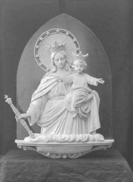 Scultura - Madonna incoronata col Bambino - Giacomo Ercoli - Bienno