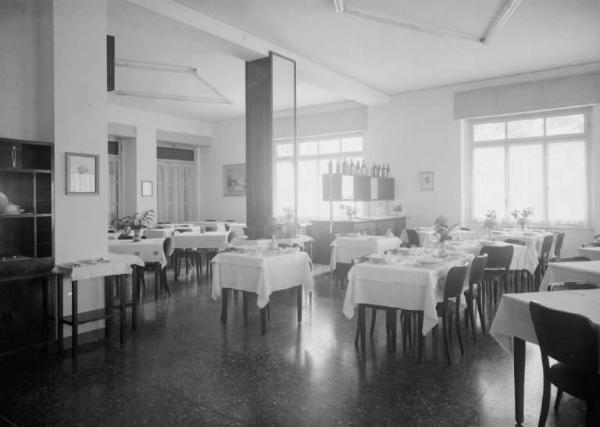 Borno - Albergo Salus - Interno - Sala da pranzo