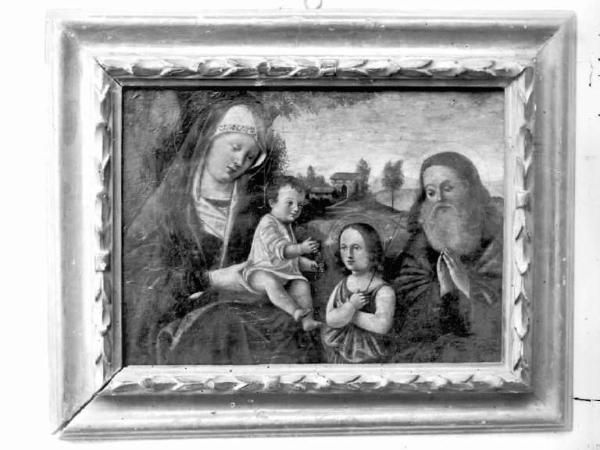 Dipinto - Madonna con Bambino e Santi - Breno - Museo Camuno