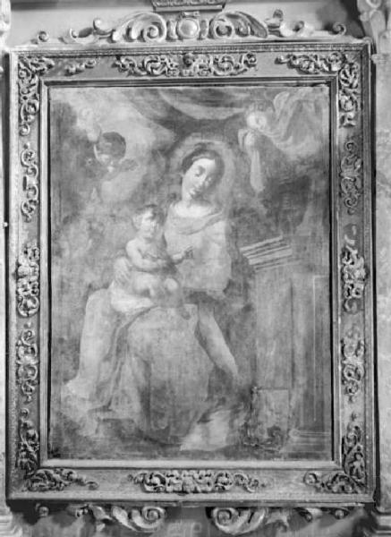 Dipinto - Madonna con Bambino e Angeli - Malegno - Chiesa di S. Maria al Ponte