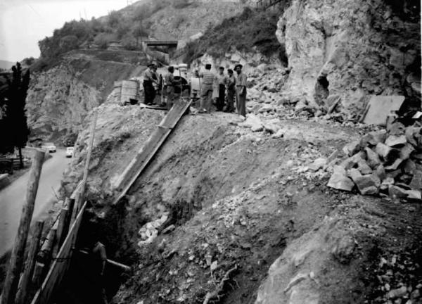 Strada provinciale Sebina Pisogne-Marone - Cantiere - Impresa Salci