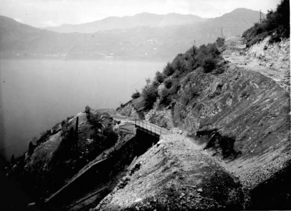 Strada provinciale Sebina Pisogne-Marone - Cantiere - Impresa Salci