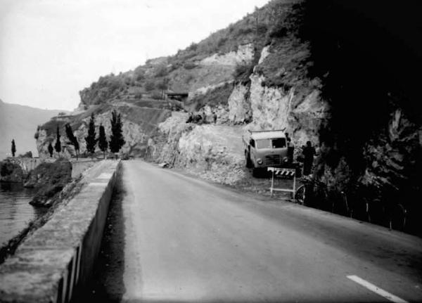 Strada provinciale Sebina Pisogne-Marone - Cantiere - Impresa Salci