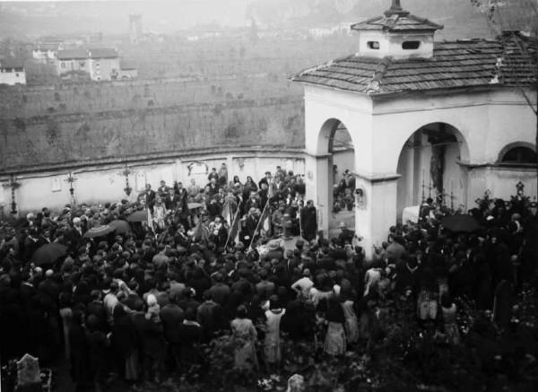 Malegno - Cimitero - Monumento ai caduti - Cerimonia di inaugurazione