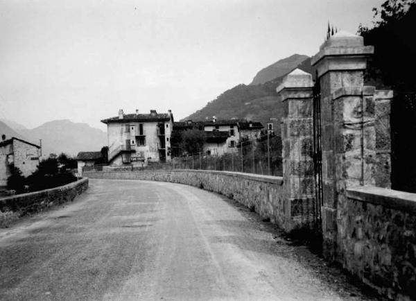 Valle Camonica - Centro abitato - Lavori stradali