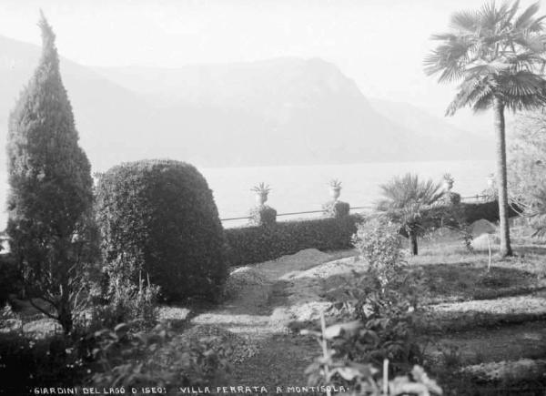 Monte isola - Lago d'Iseo - Villa Ferrata - Giardino