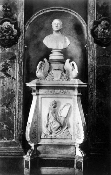 Monumento funerario - Monumento al Cardinale Angelo Maj - Schilpario - Chiesa di S. Antonio da Padova