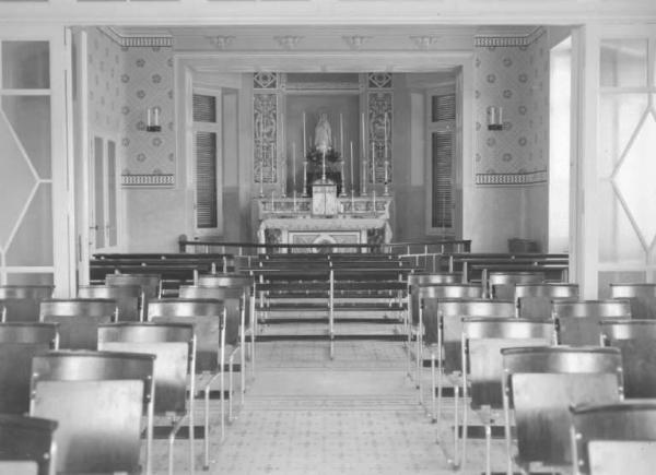 Borno - Località Croce di Salven - Sanatorio femminile - Interno - Cappella