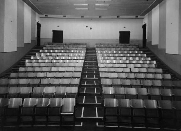 Borno - Località Croce di Salven - Sanatorio - Interno - Sala cinema