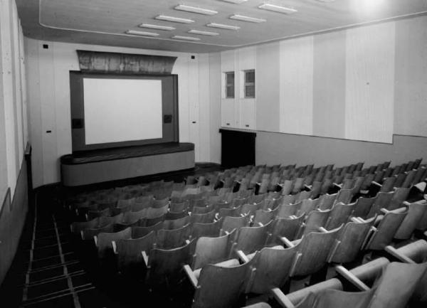 Borno - Località Croce di Salven - Sanatorio - Interno - Sala cinema