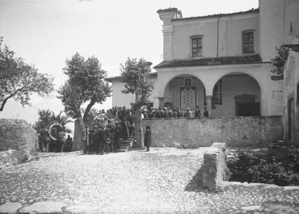 Pisogne - Funerale del Cavalier Tempini - Corteo funebre