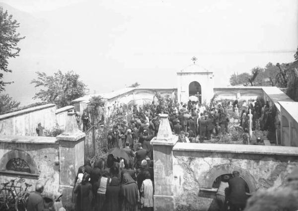 Pisogne - Funerale del Cavalier Tempini - Corteo funebre