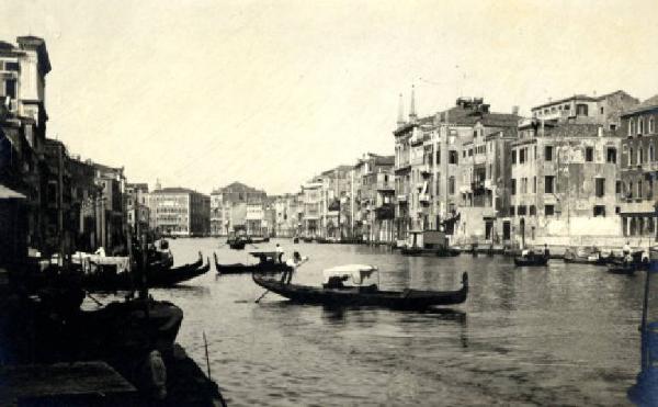 Venezia - Canal Grande - Gondole