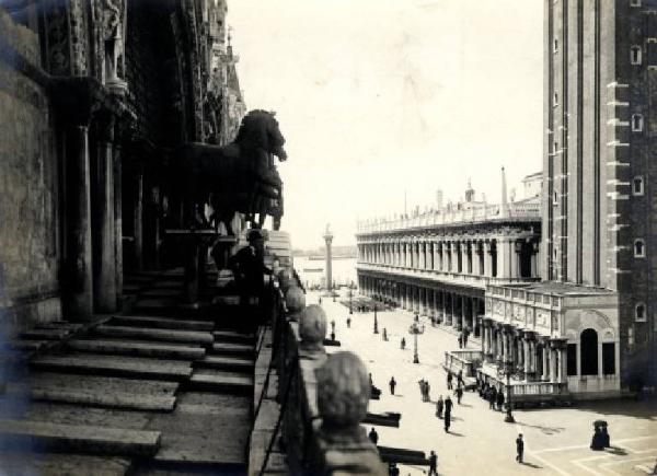 Venezia - Basilica di S. Marco - Quadriga marciana - Loggetta