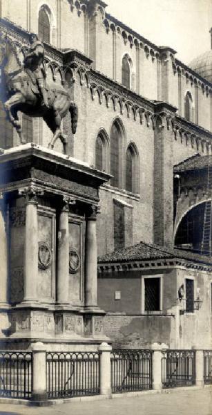 Venezia - Campo dei Santi Giovanni e Paolo - Monumento equestre a Bartolomeo Colleoni - Verrocchio