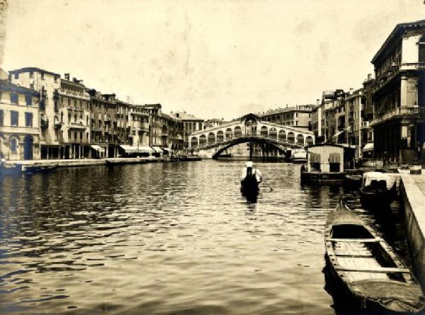 Venezia - Canal Grande e Ponte di Rialto