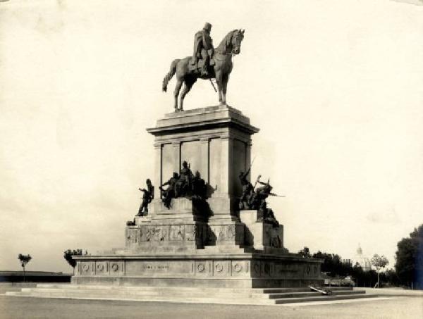 Monumento celebrativo - Monumento a Giuseppe Garibaldi - Emilio Gallori - Roma - Colle del Gianicolo