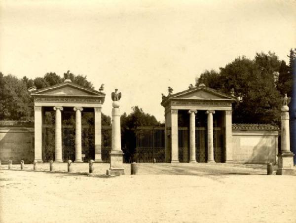 Roma - Villa Borghese - Ingresso