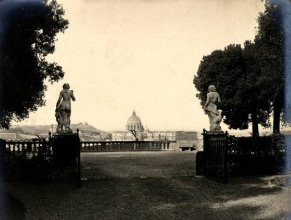 Roma - Villa Pamphili - Terrazza