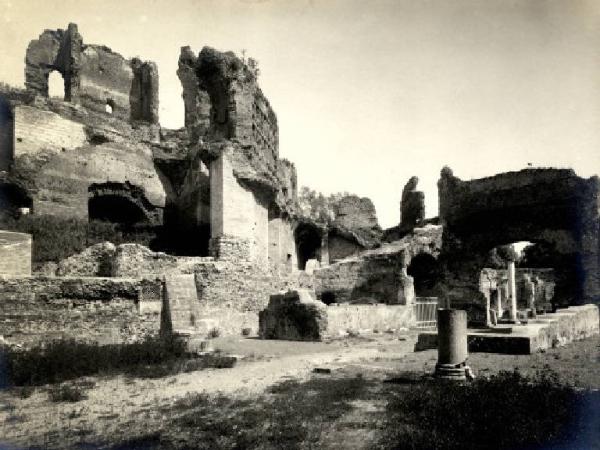 Sito archeologico - Tivoli - Villa Adriana - Biblioteca Palatina