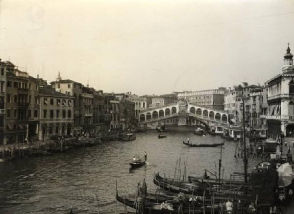 Venezia - Canal Grande - Ponte di Rialto