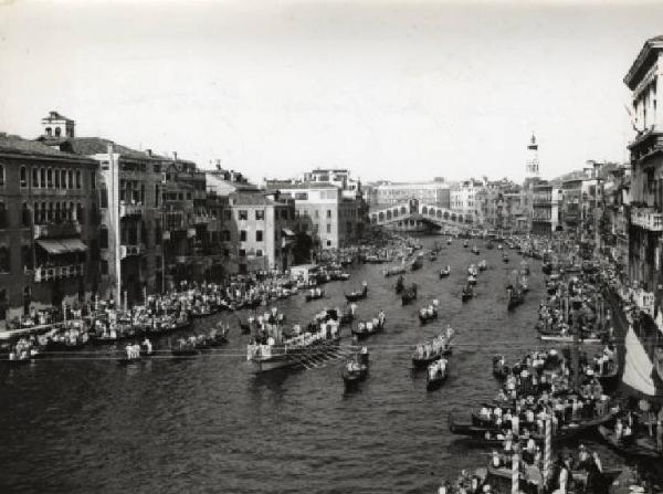 Venezia - Canal Grande - Regata storica - Corteo