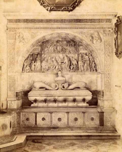 Lavabo - Alberto Maffioli da Carrara - Pavia - Certosa