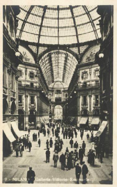 Milano - Galleria Vittorio Emanuele II - Interno