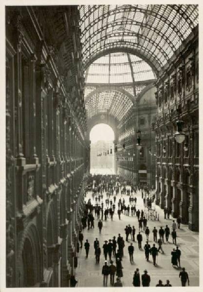 Milano - Galleria Vittorio Emanuele II - Interno