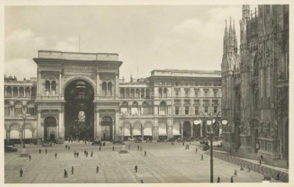 Milano - Piazza del Duomo - Galleria Vittorio Emanuele II