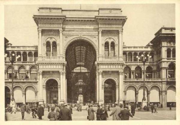 Milano - Galleria Vittorio Emanuele II - Esterno