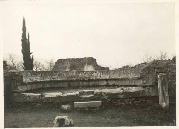 Sito archeologico - Pompei - Tomba della sacerdotessa - Ruderi