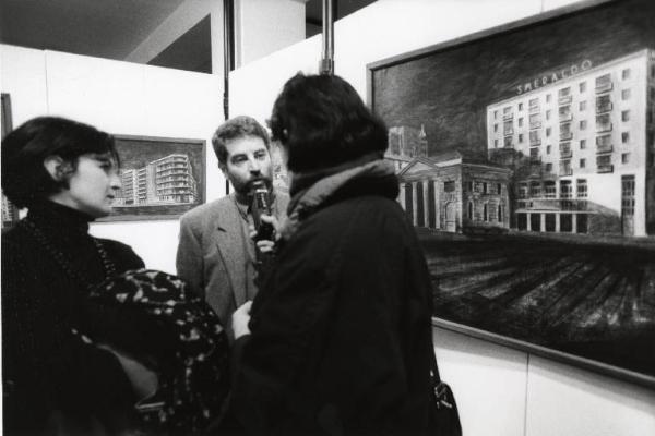 Fondazione Corrente - Mostra "Sentimento della città. Giovani artisti a Milano: Rebecca Forster, Giovanni Frangi, Marco Petrus, Elisabeth Scherffig"