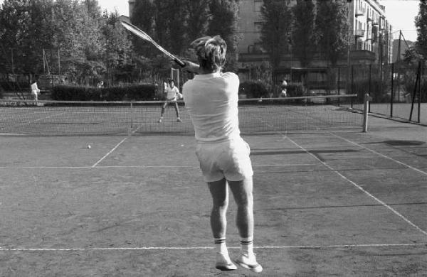 Pirelli. Milano - Pirelli - Polisportiva - Gare - Tennis