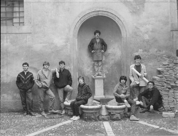 Orvieto. Ritratto di gruppo - Studenti dell'Istituto Professionale