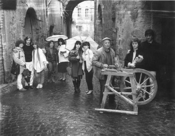 Orvieto. Ritratto di gruppo - Arrotino