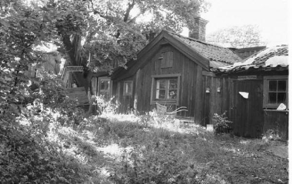 Svezia, Stoccolma - Yttersta Tvärgränd - Casa rustica in legno immersa nel verde