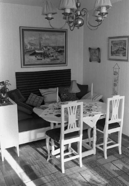 Svezia - Interno di casa - Sala da pranzo