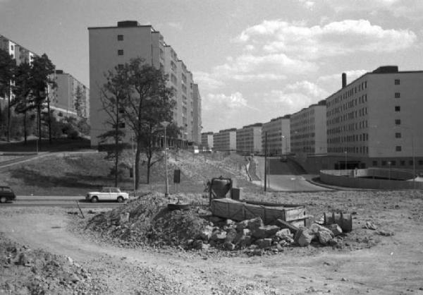 Stoccolma - palazzine moderne in periferia