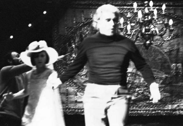 Giorgio Strehler - regista teatrale in scena