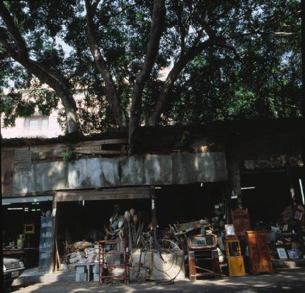 Palermo - Mercato delle pulci - Bottega di rigattiere