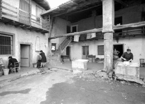 Cortile di un cascinale