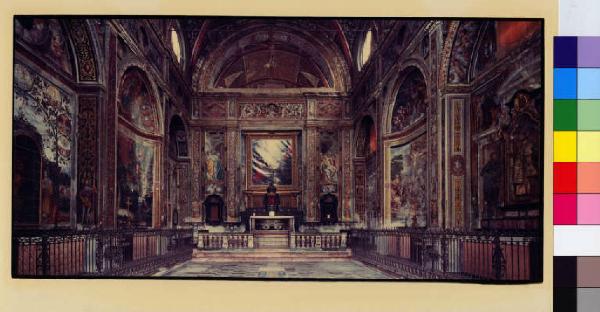 Meda - chiesa di San Vittore - interno - altare maggiore