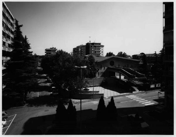 Melegnano - chiesa di San Gaetano - centro urbano - edifici