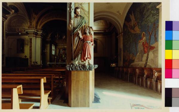 Salerano sul Lambro - chiesa della Purificazione di Maria - interno