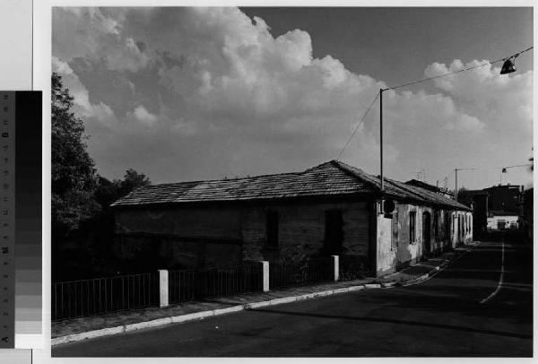 Pogliano Milanese - fiume Olona - ex tessitura - strada