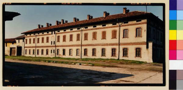 Mediglia - cascina Melegnanello - cortile interno